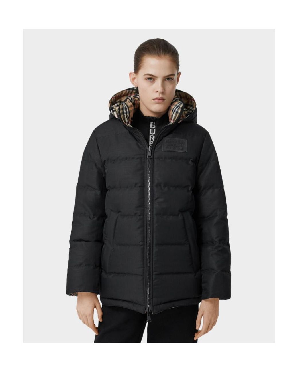 Burberry Multicolor Vintage Check Padded Jacket