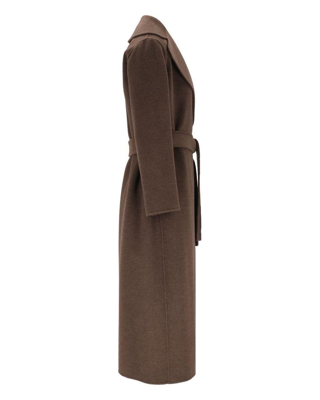 Max Mara Brown 'S Smmpace Belted Coat