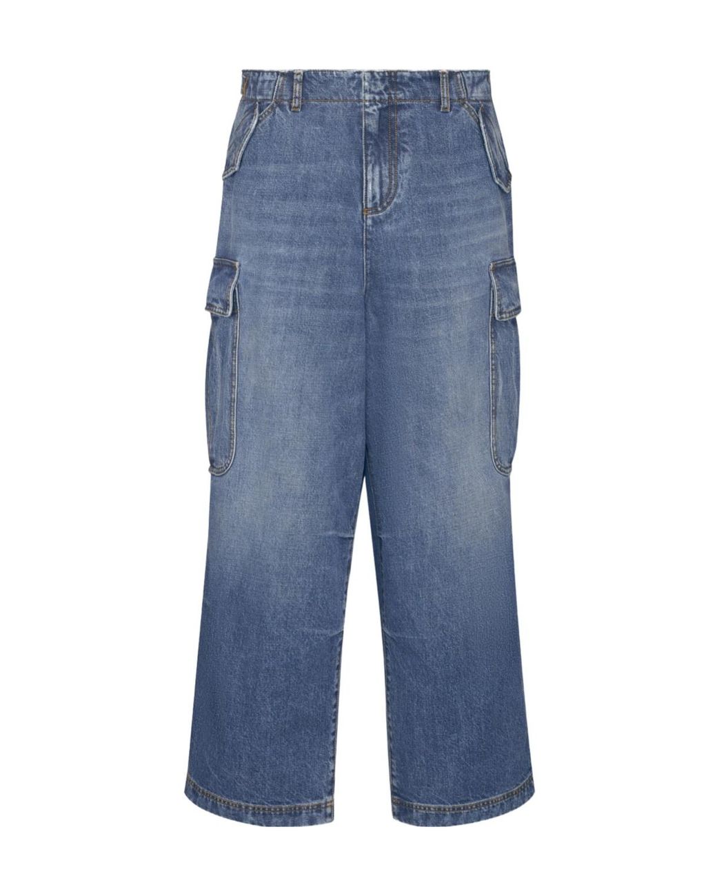 Dior Blue 8 Cargo Jeans, D02