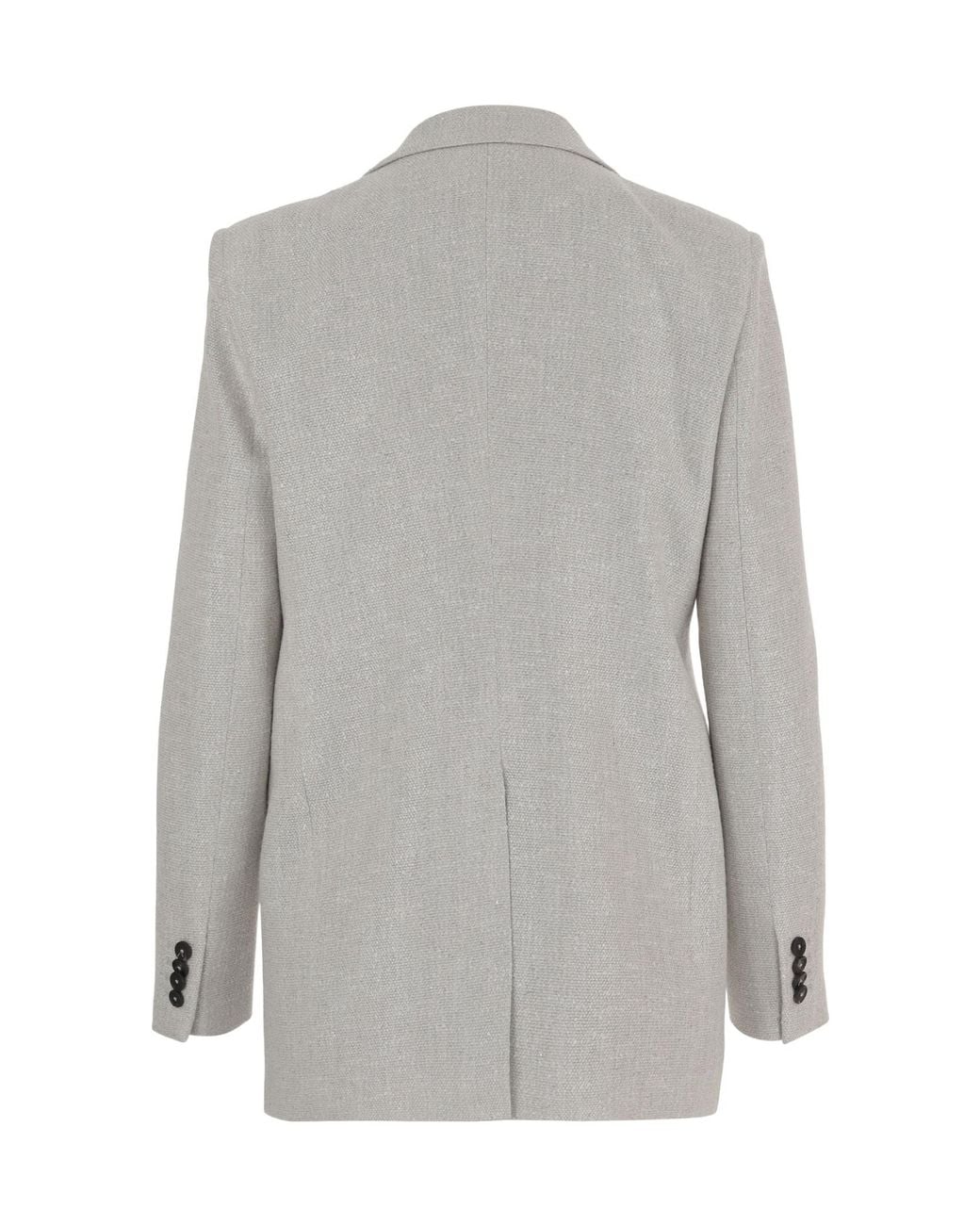 Tagliatore Gray Single-Breasted Tailored Jacket