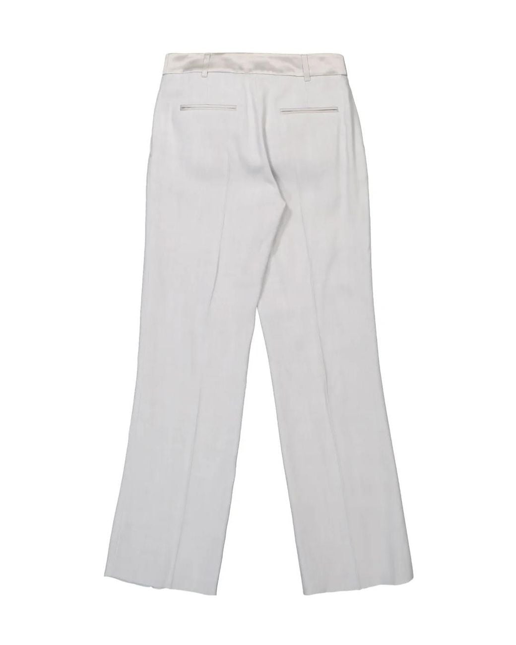 Casablanca White Belt Loop Casual Pants