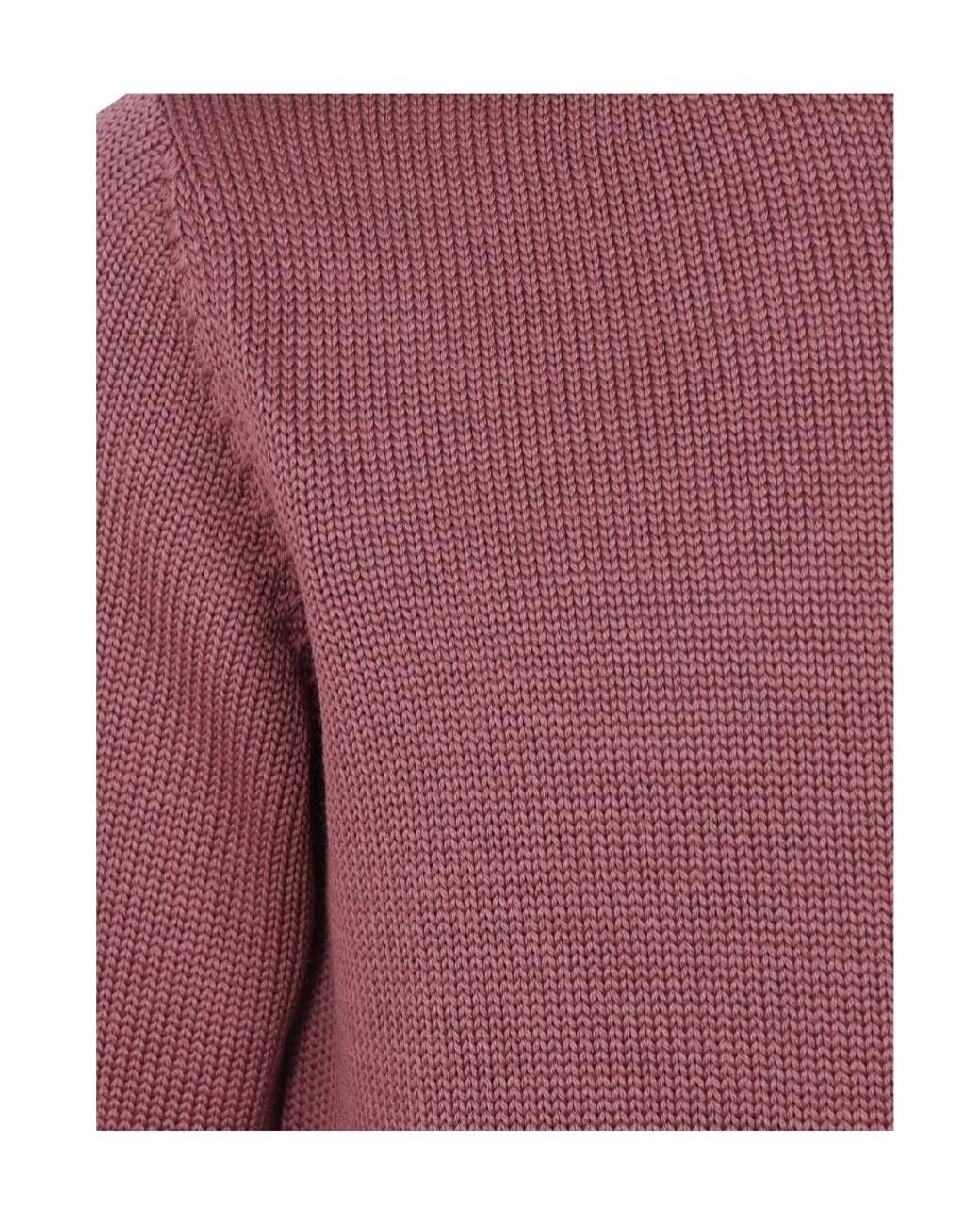 Nuur Red Roll-Neck Wool Sweater for men