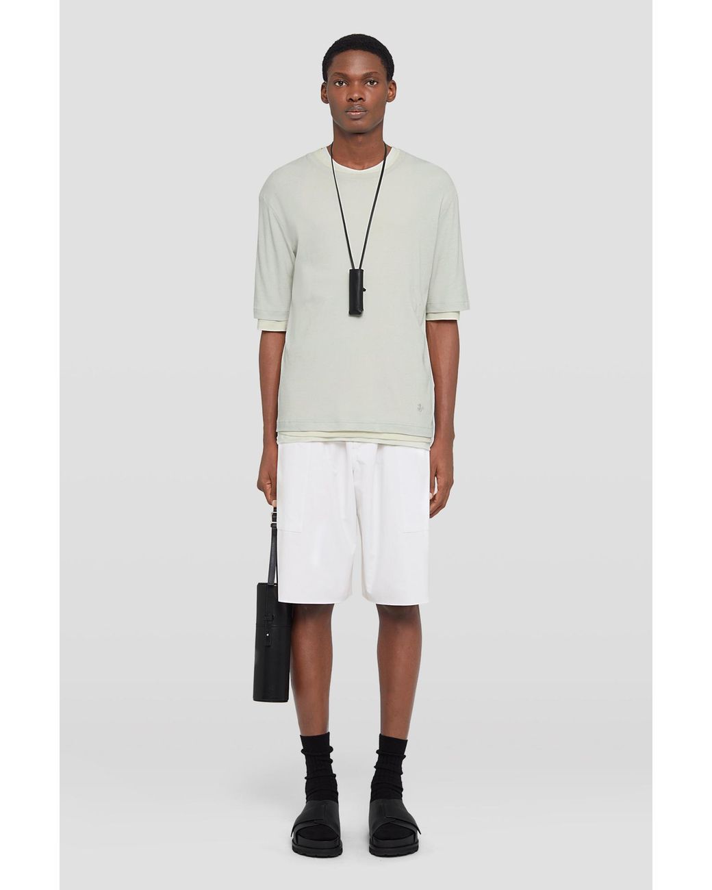 Jil Sander White 3 Pack Crewneck T-Shirt for men