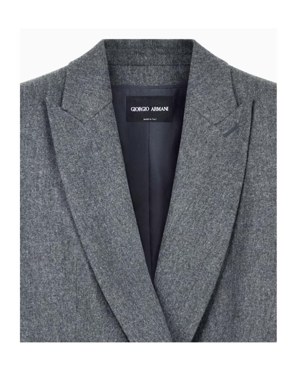Giorgio Armani Blue Double-Breasted Jacket