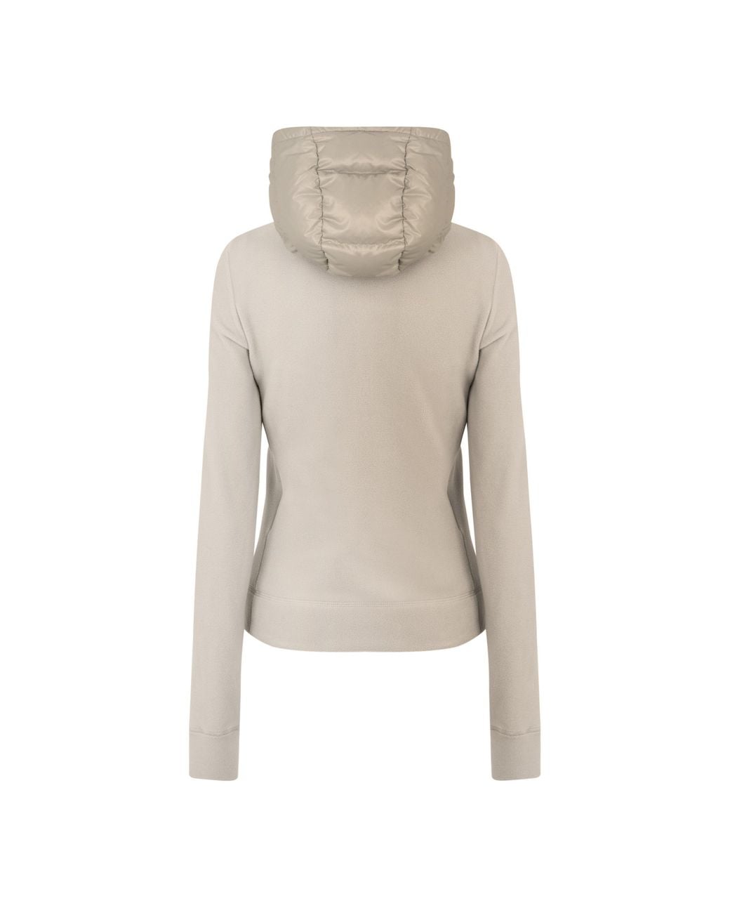 Moncler Natural Hybrid Hooded Down Jacket