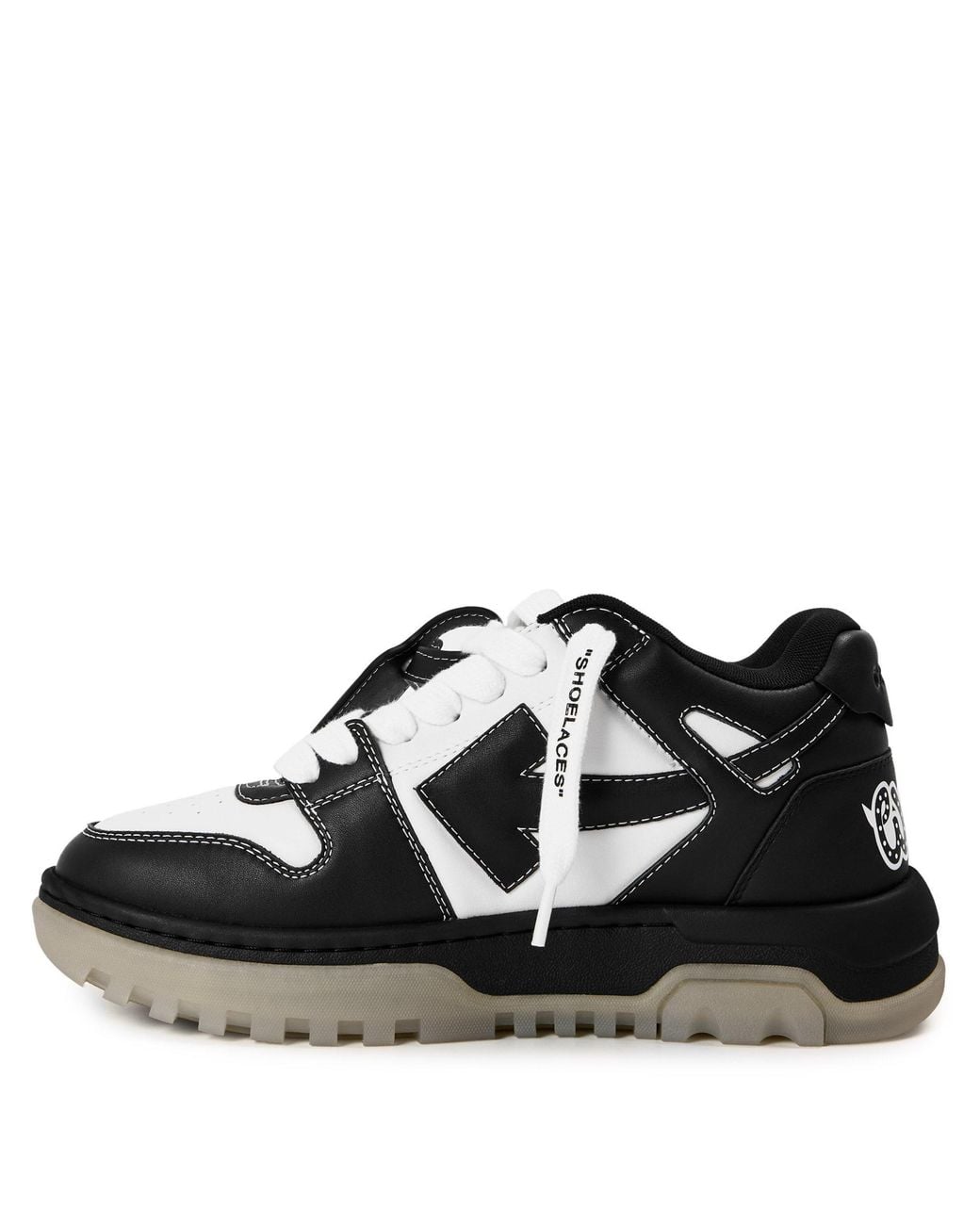 Off-White c/o Virgil Abloh Black Thick-Soled Sneakers for men