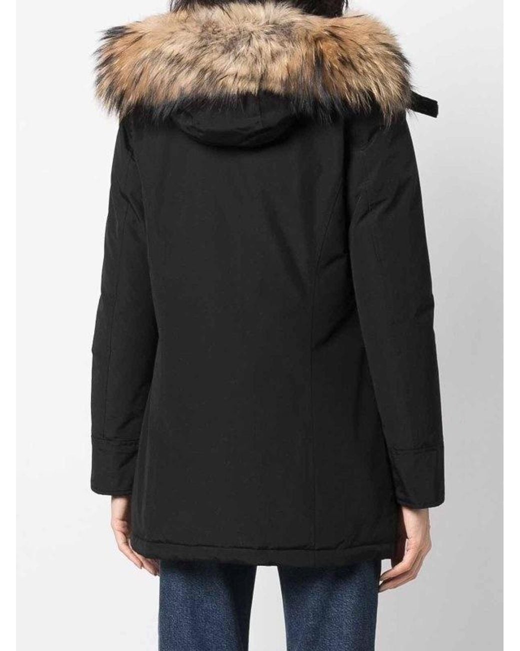 Woolrich Black Parkas