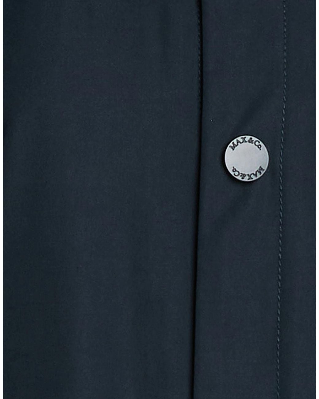 MAX&Co. Blue Minimalist Casual Jacket
