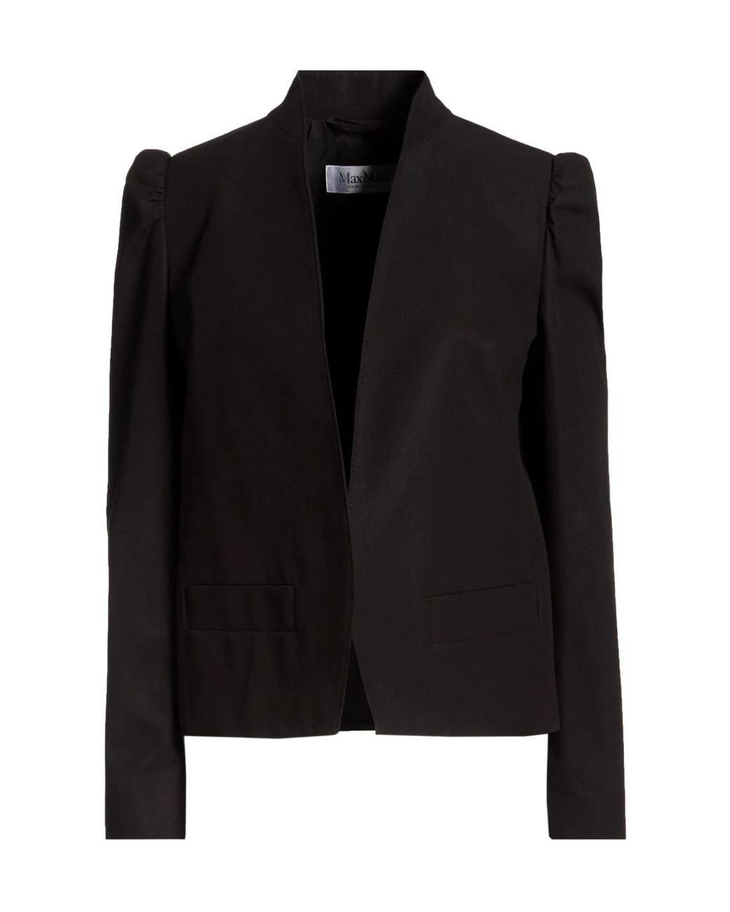 Max Mara Black Solid Color Jackets