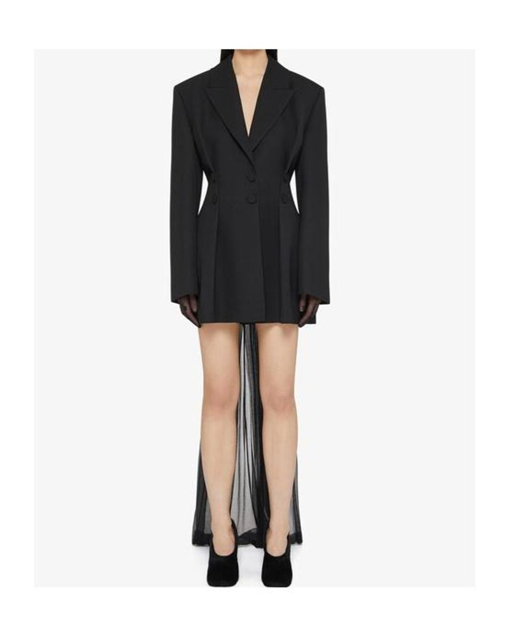Givenchy Blue Collared Blazer