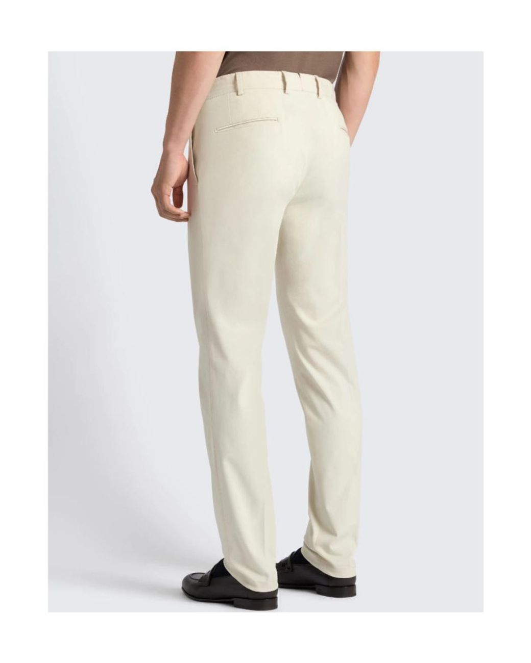 Brioni White Cortona Trousers for men