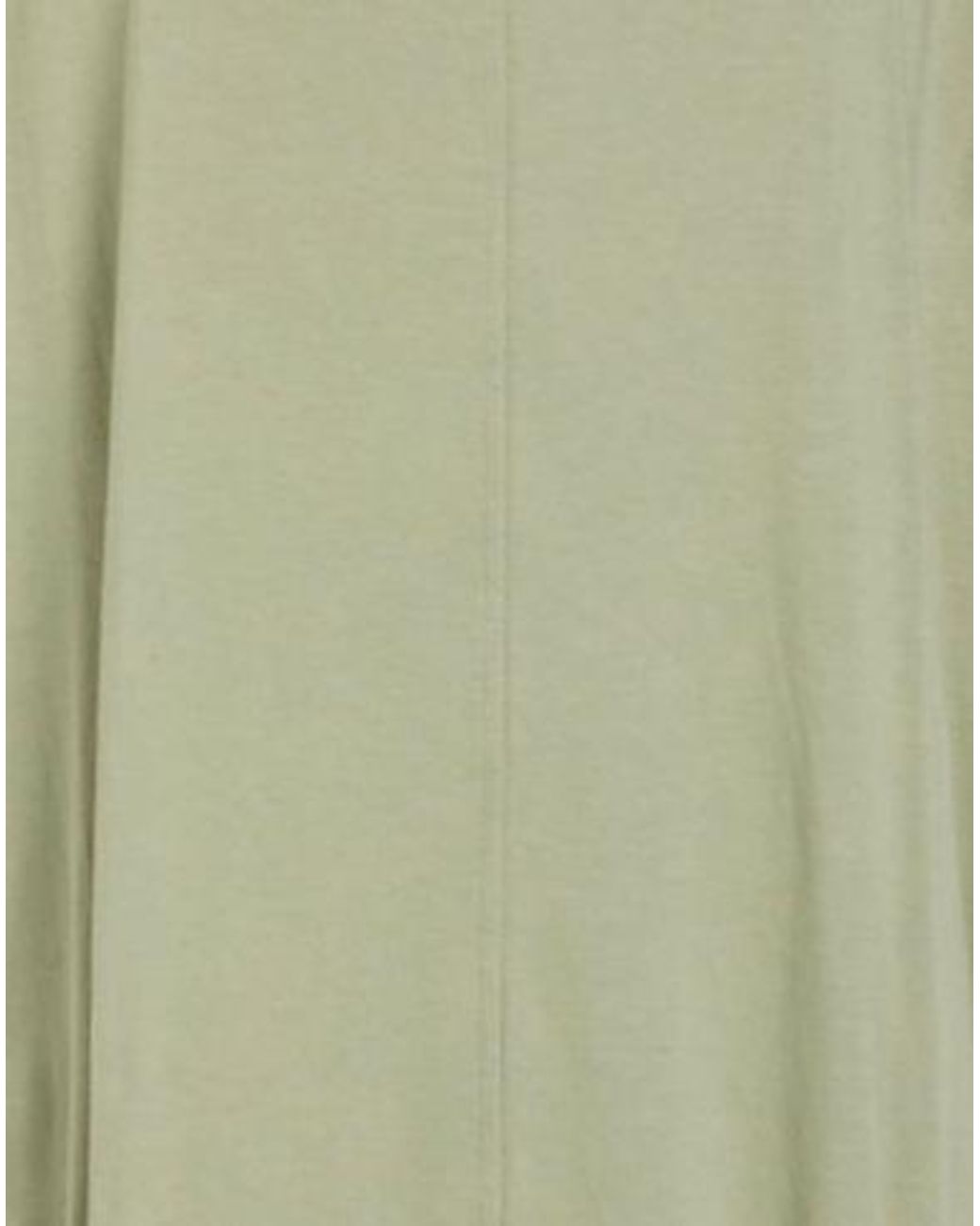 Rick Owens Green Short-Sleeved T-Shirt Skirt