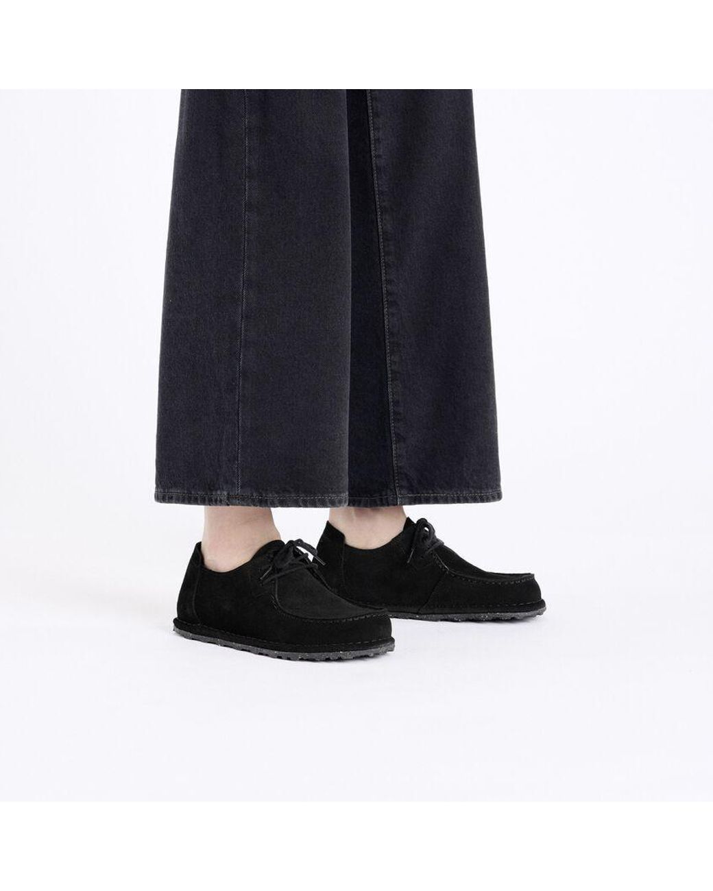 Birkenstock Black Utti Lace-Up Shoes for men