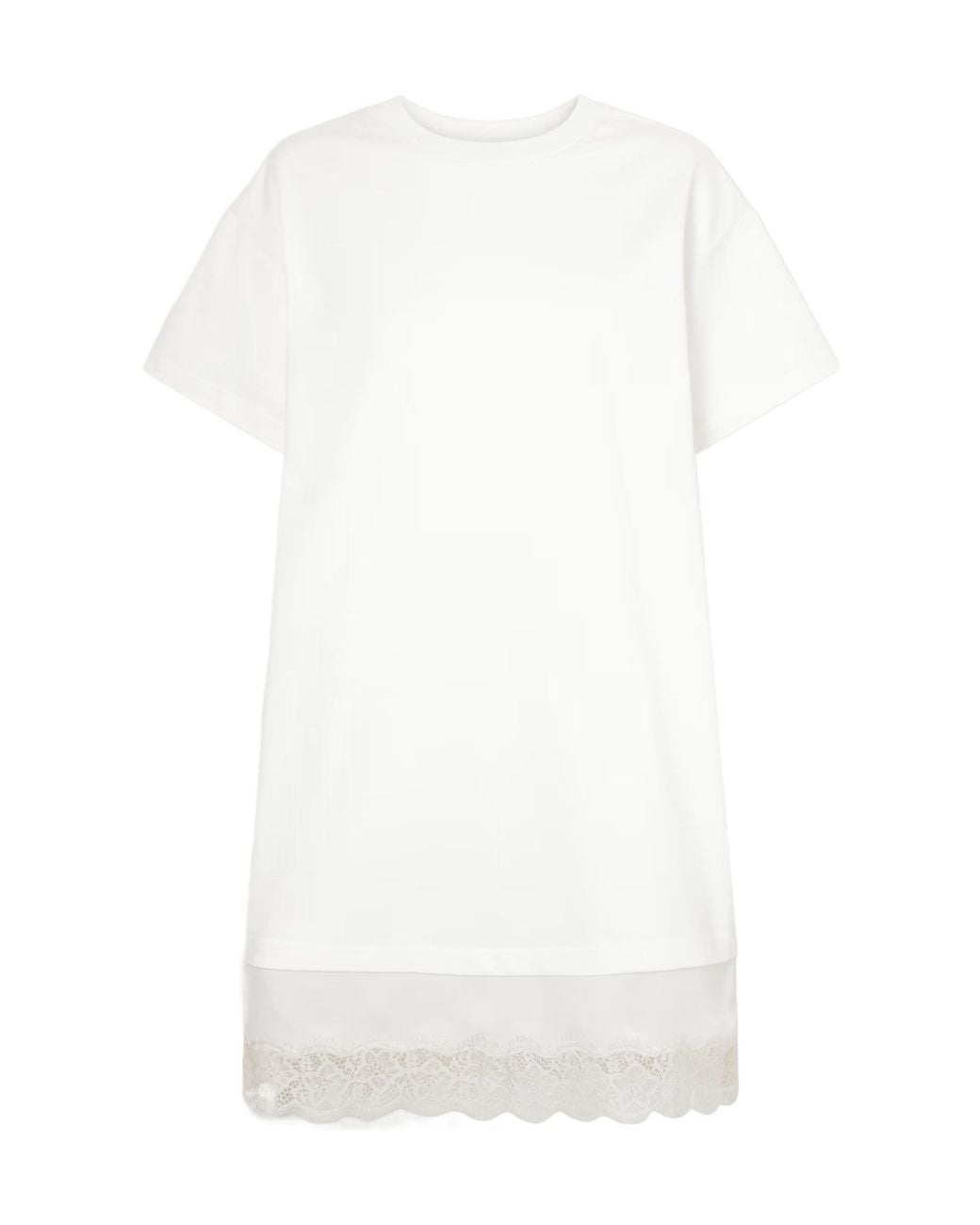 Staud White Grier Mini Dress