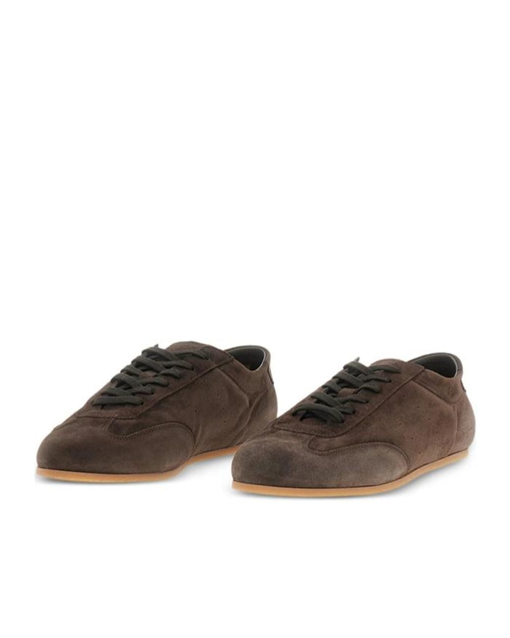 Common Projects Brown Flat-Soled Sneakers for men