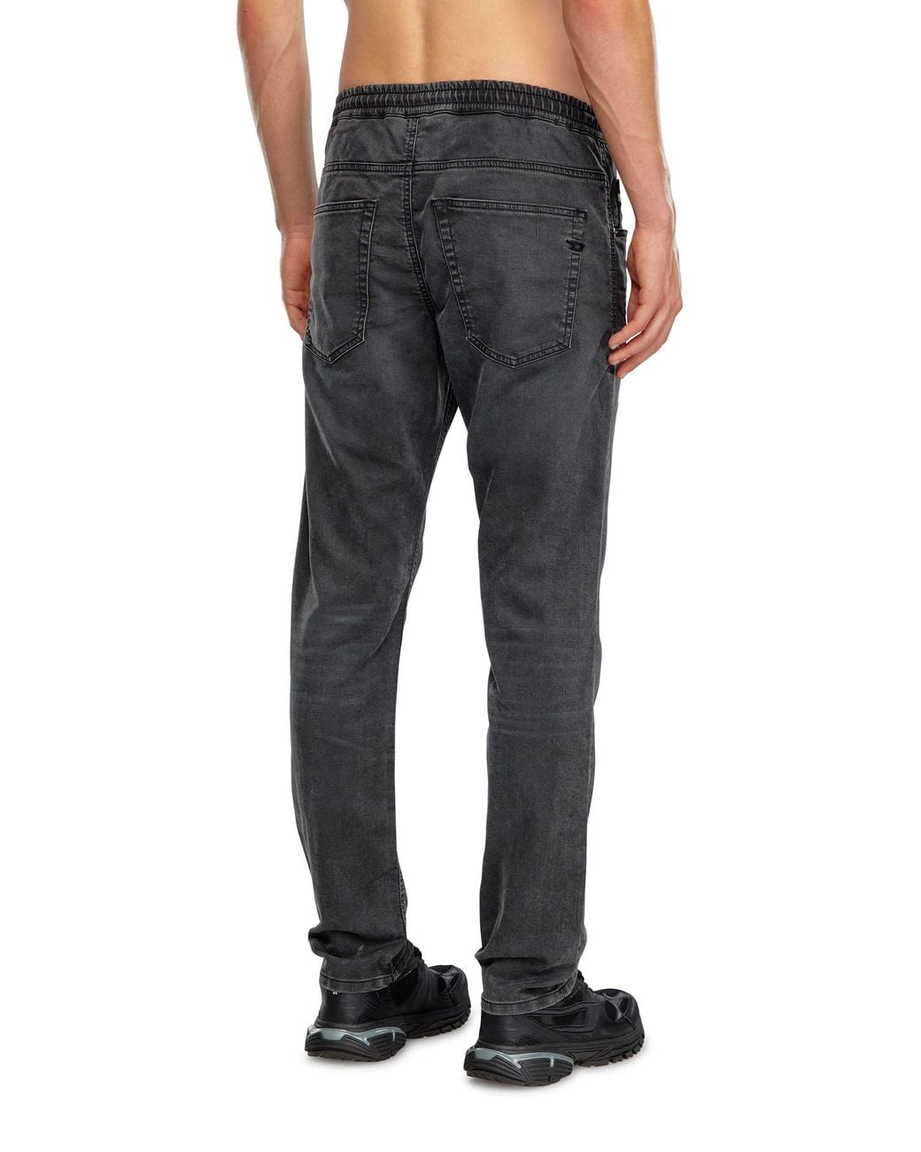 DIESEL Gray 2030 D-Krooley Straight-Leg Jeans for men