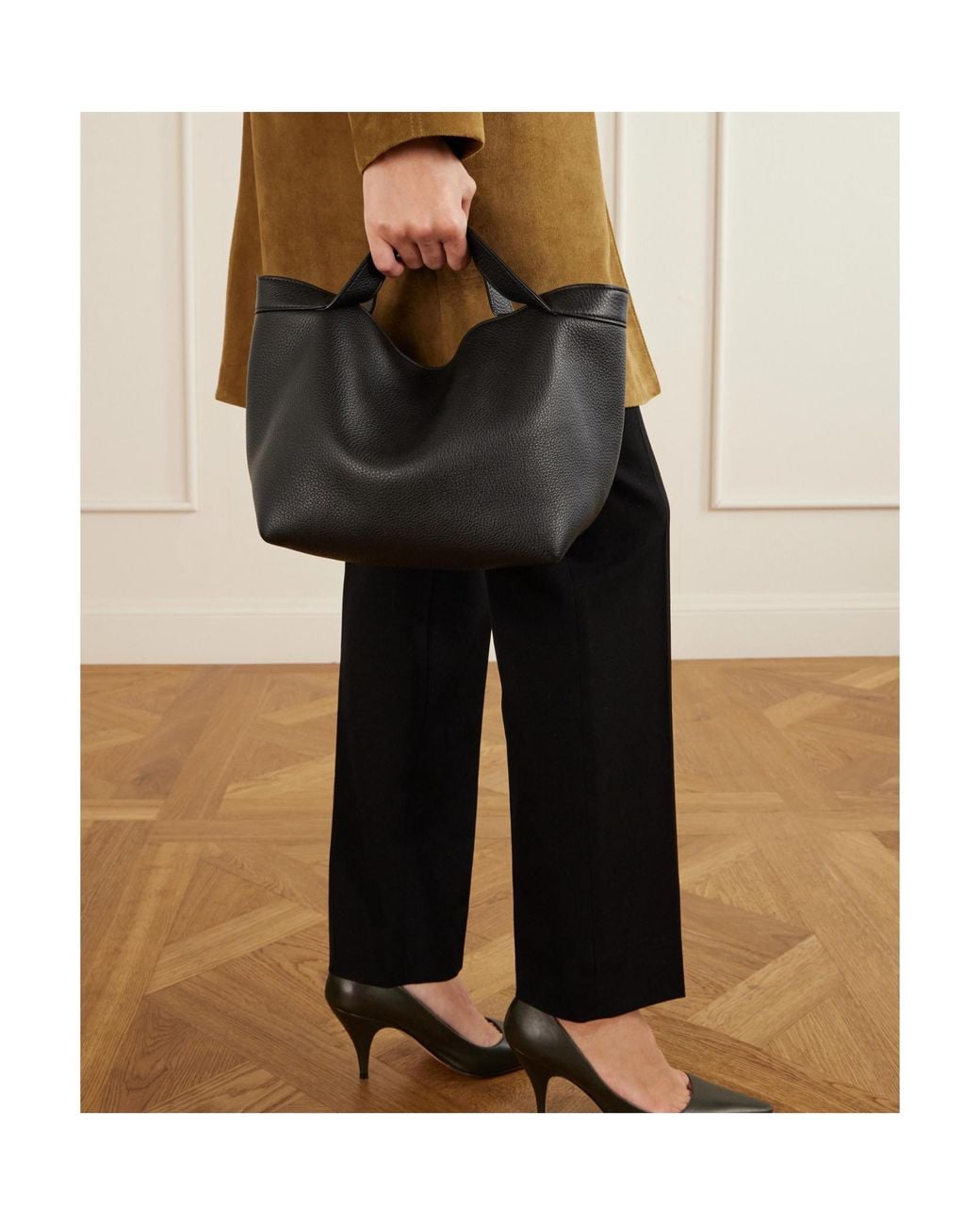 The Row Blue Small Kit Tote Bag