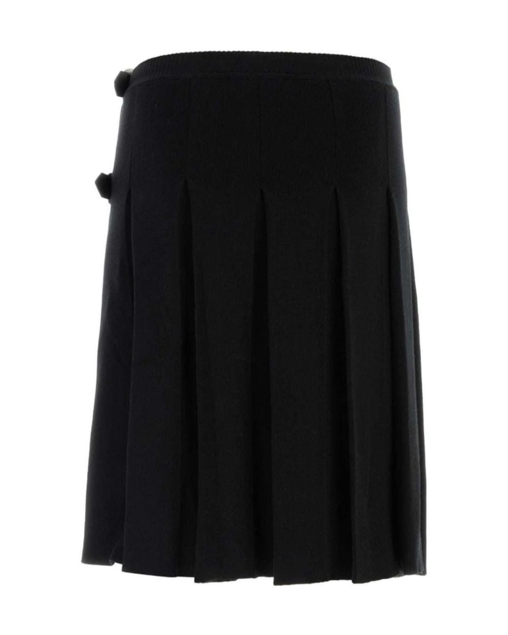 Vivienne Westwood Black Alex Kilt Pleated Pants