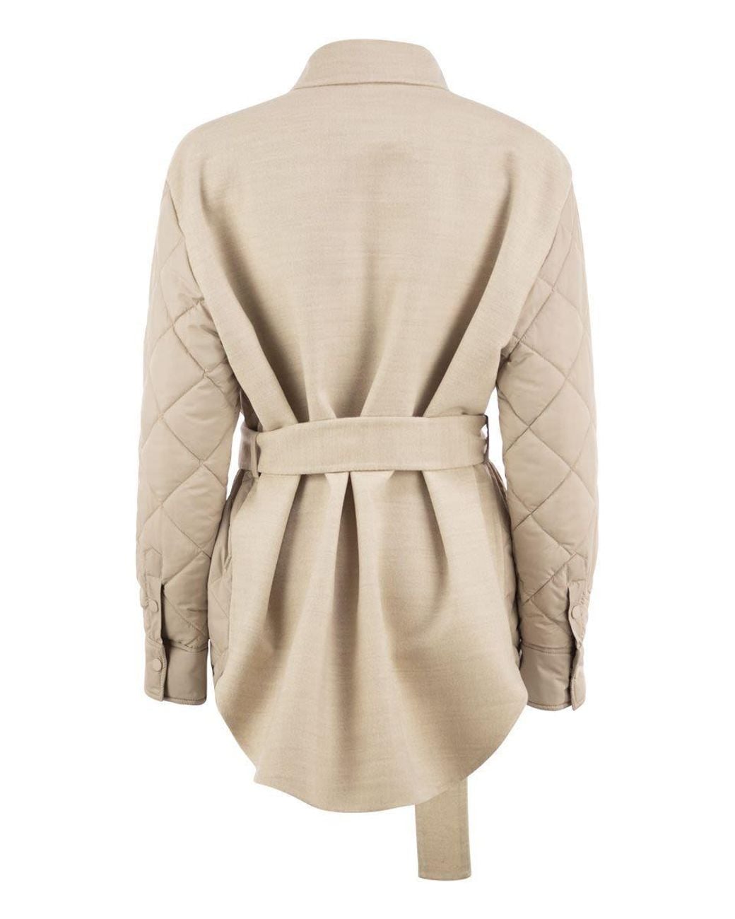 Fabiana Filippi Natural Long-Sleeve Jacket
