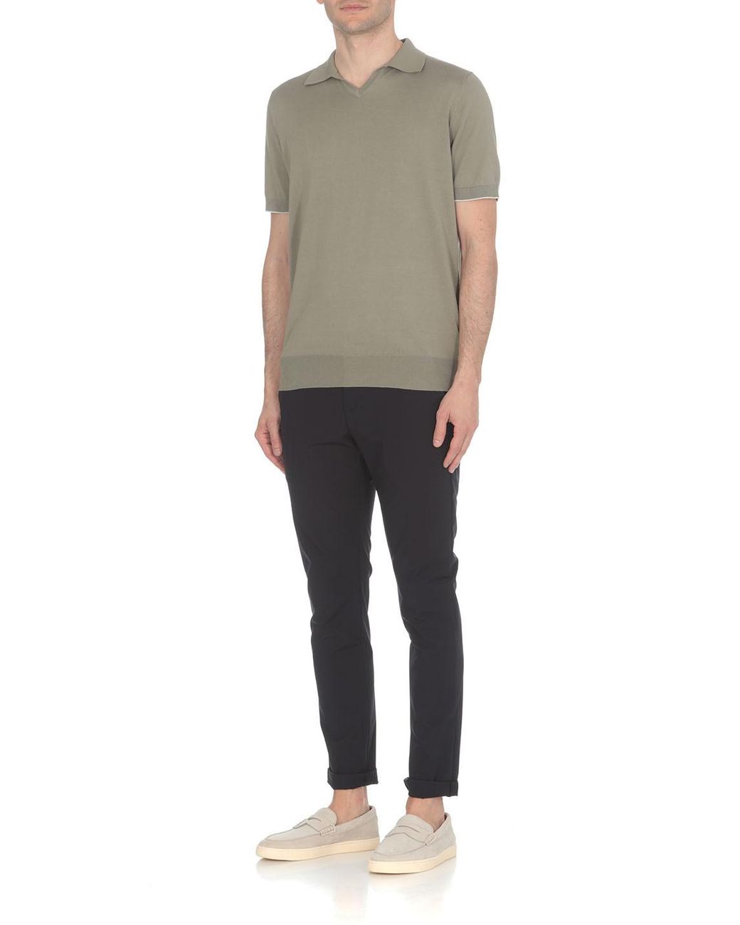 Dondup Blue Gaubert Slim Pants for men