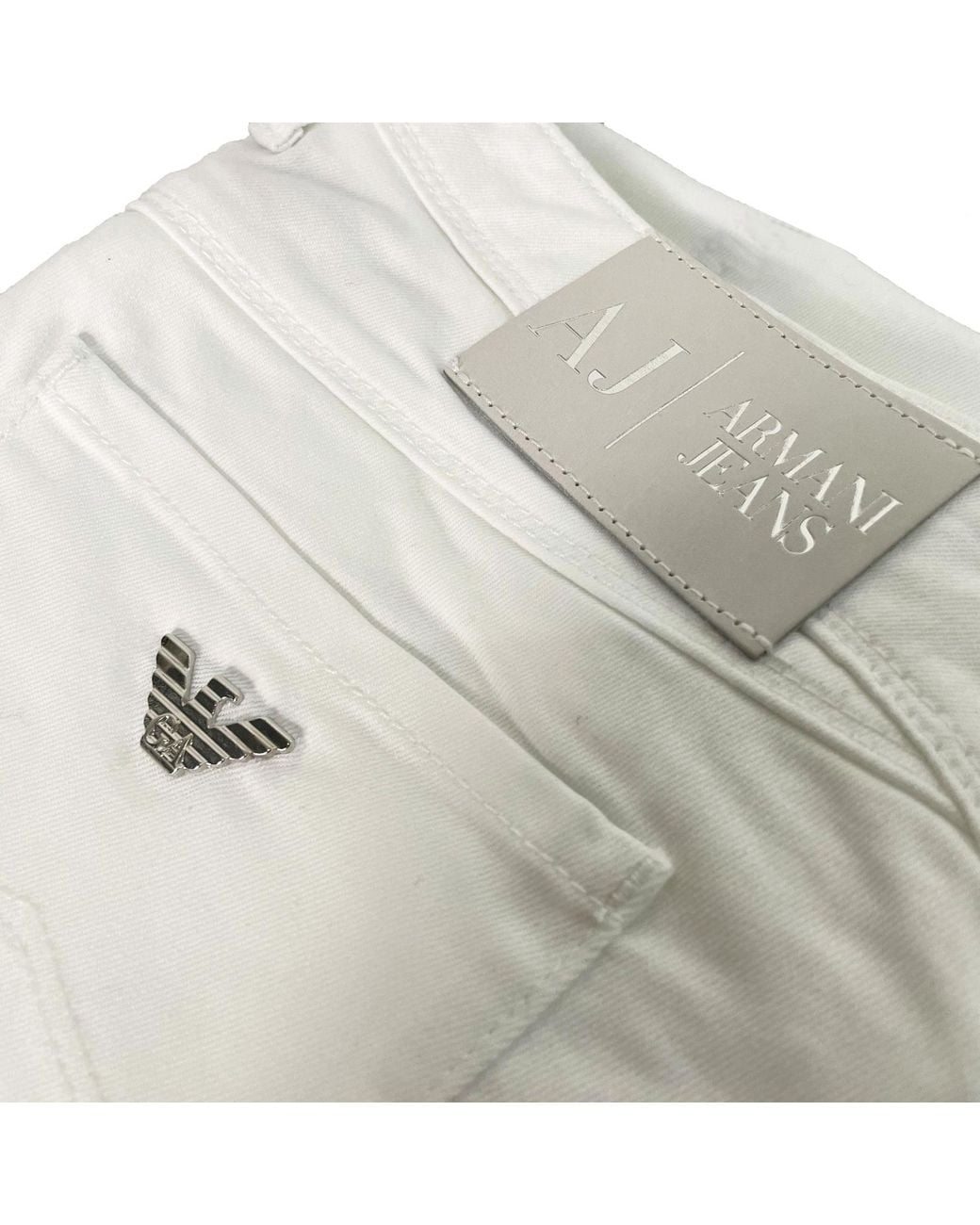 Armani Jeans Blue Logo Jeans
