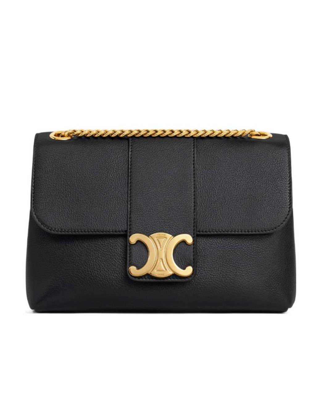 Céline Black Medium Victoire Bag