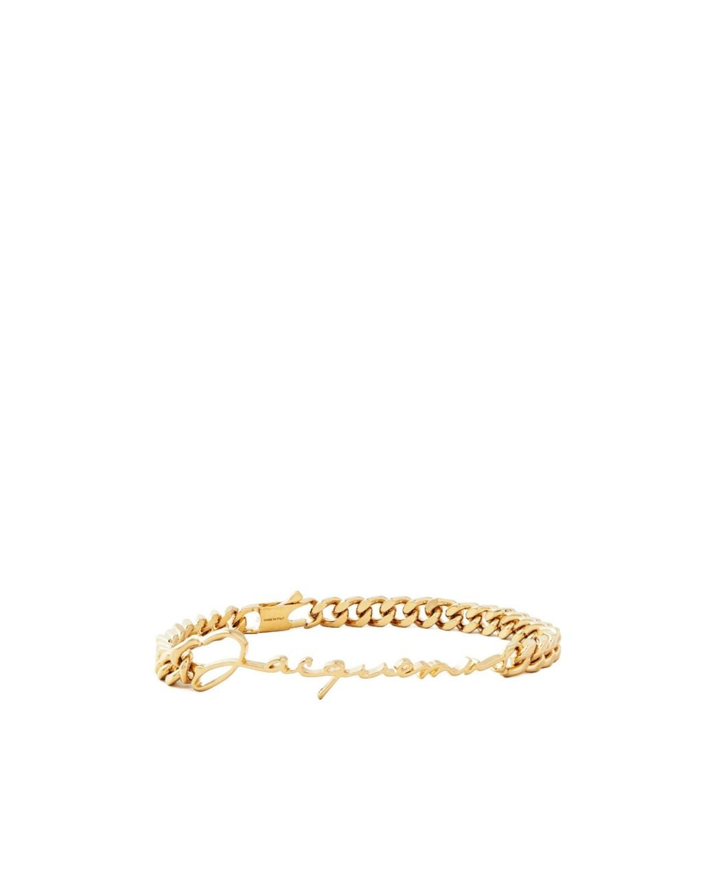 Jacquemus Metallic La Gourmette Bracelet