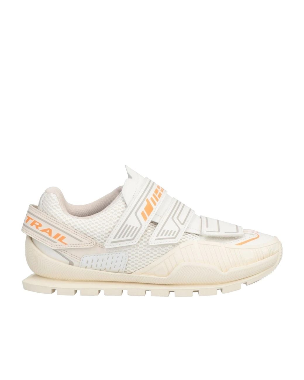DIESEL White Comfortable And Breathable Colored Low-Top Sports Shoes