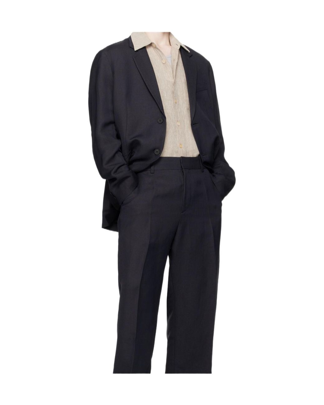 Studio Nicholson Blue Roversi Relaxed Blazer for men