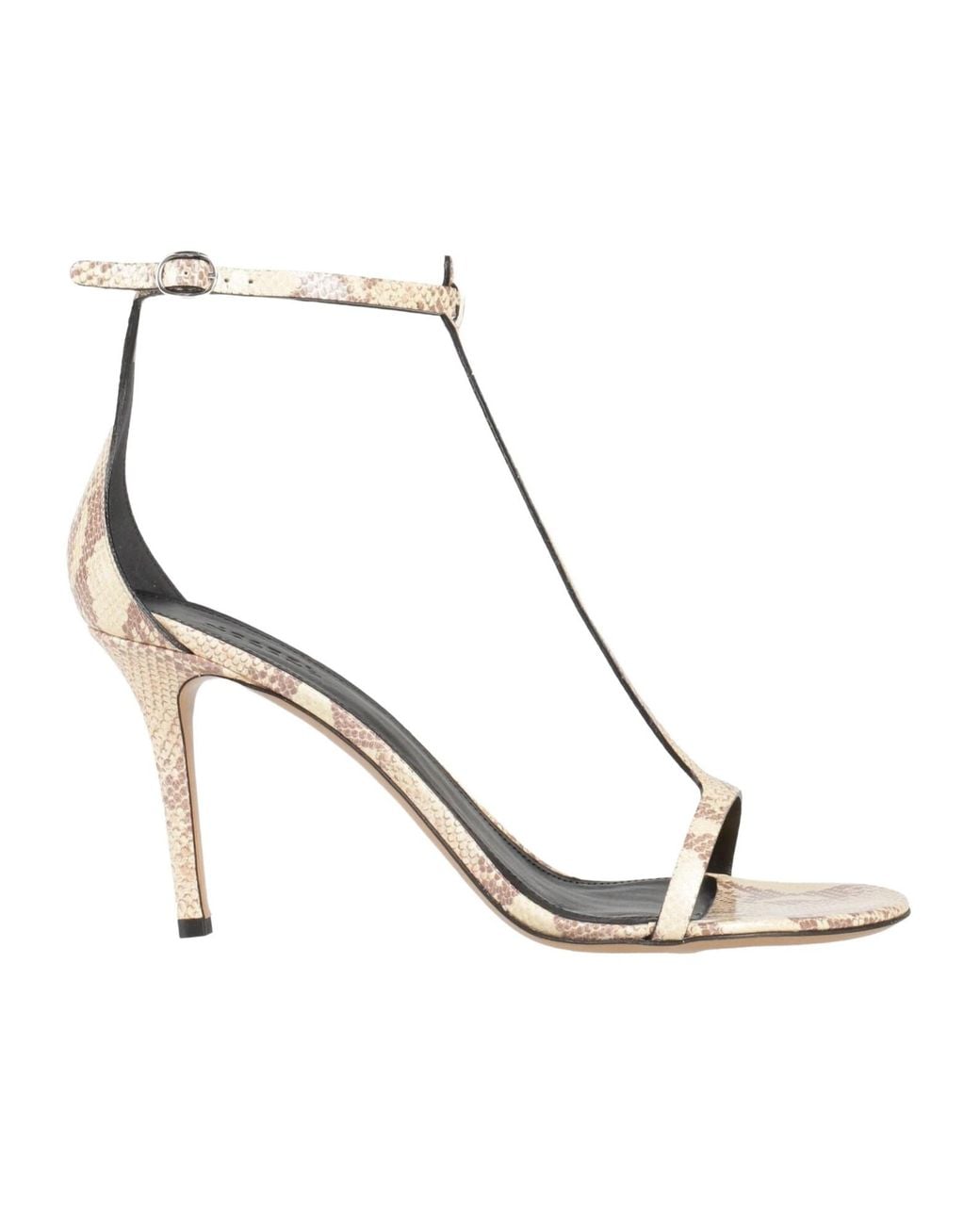 Isabel Marant Metallic Slingback Sandals