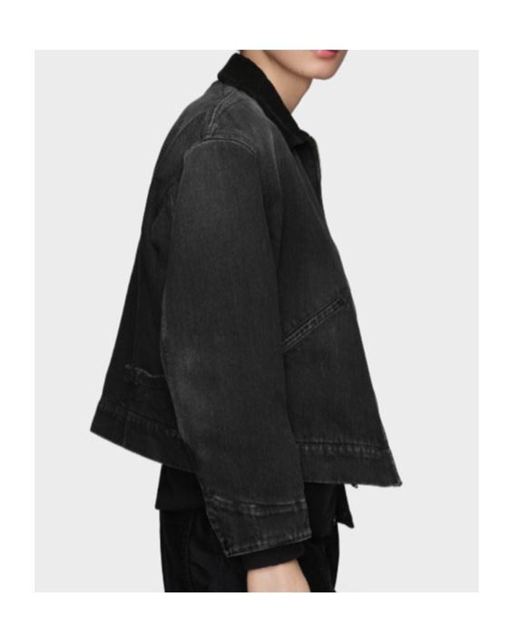 Maison Margiela Black Denim Jacket for men