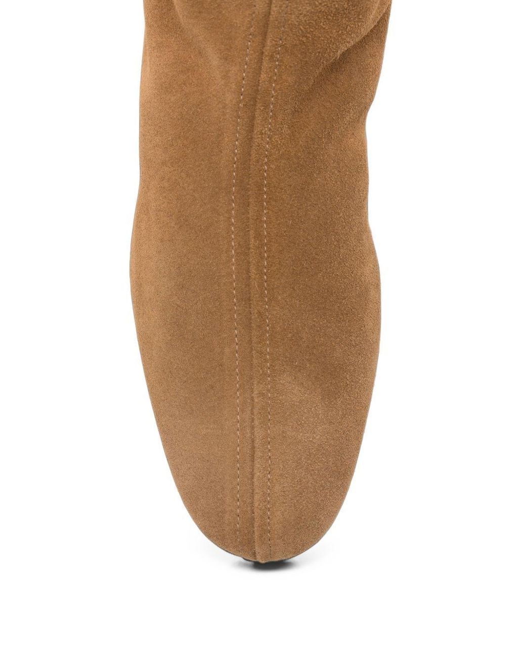 Totême Brown Zippered Ankle Boots