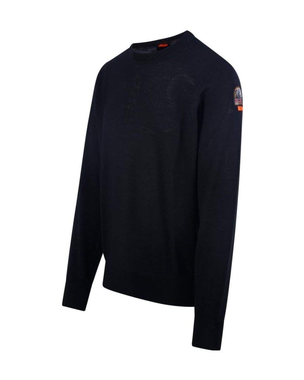 Parajumpers Blue Wool Knitted Pullover for men