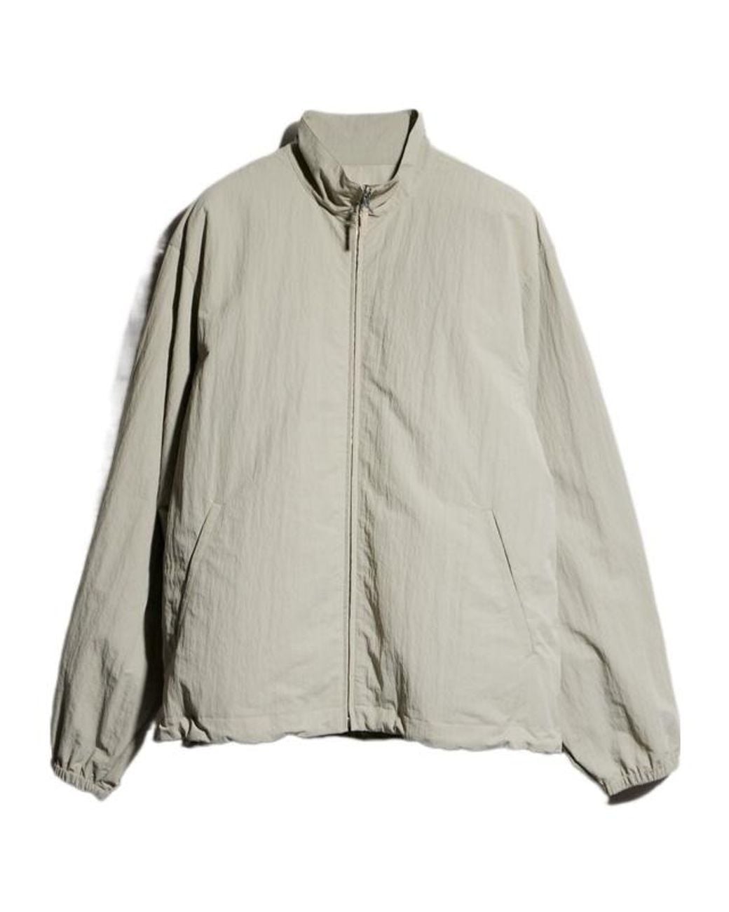 Gucci Multicolor Froissé Nylon Faille Zip Jacket With Embroidery for men