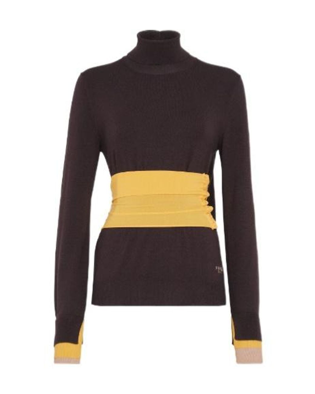 Fendi Black Turtlenecks
