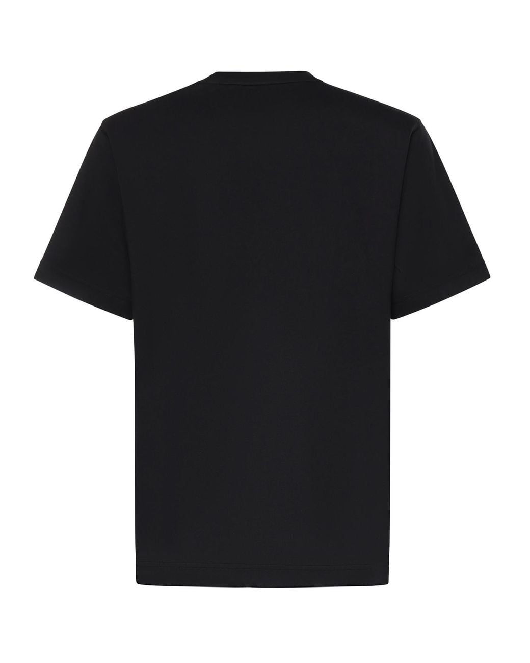 Burberry Black Beach-Print T-Shirt for men