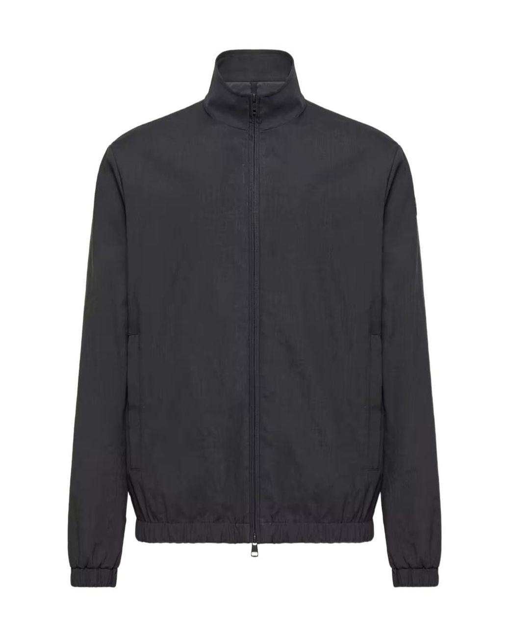 Moncler Blue Bonavent Stand-Collar Jacket for men