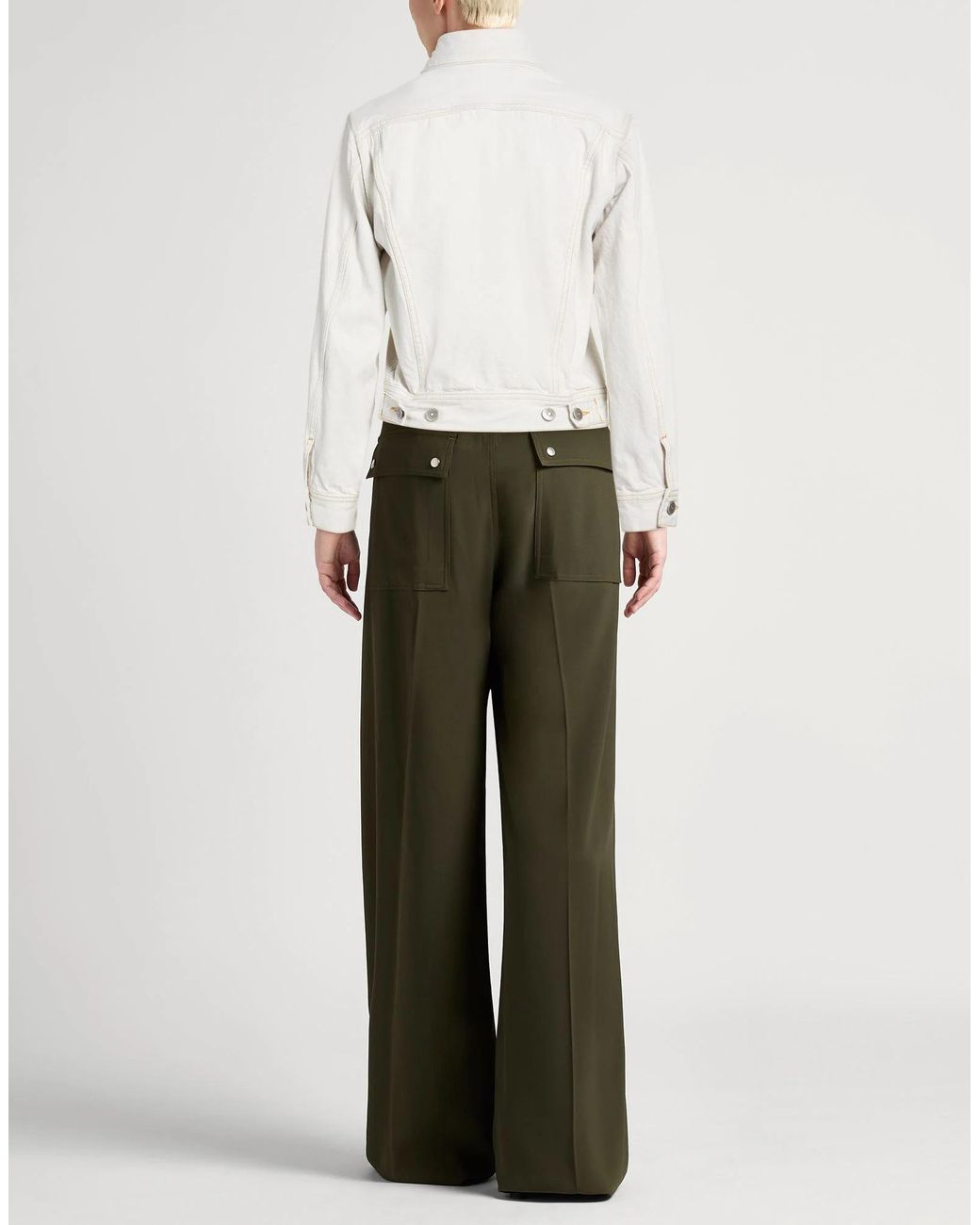 Maison Margiela White Denim Trucker Jacket