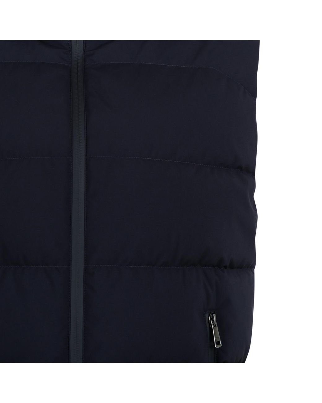 Paul & Shark Blue Hooded Padded Gilet for men