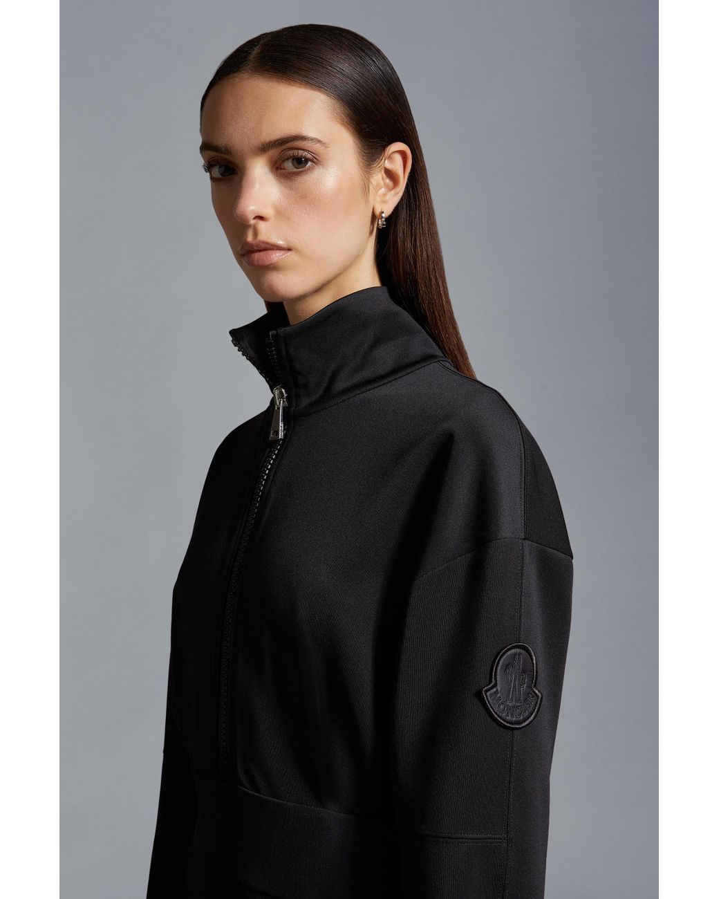 Moncler Black Triacetate Dress