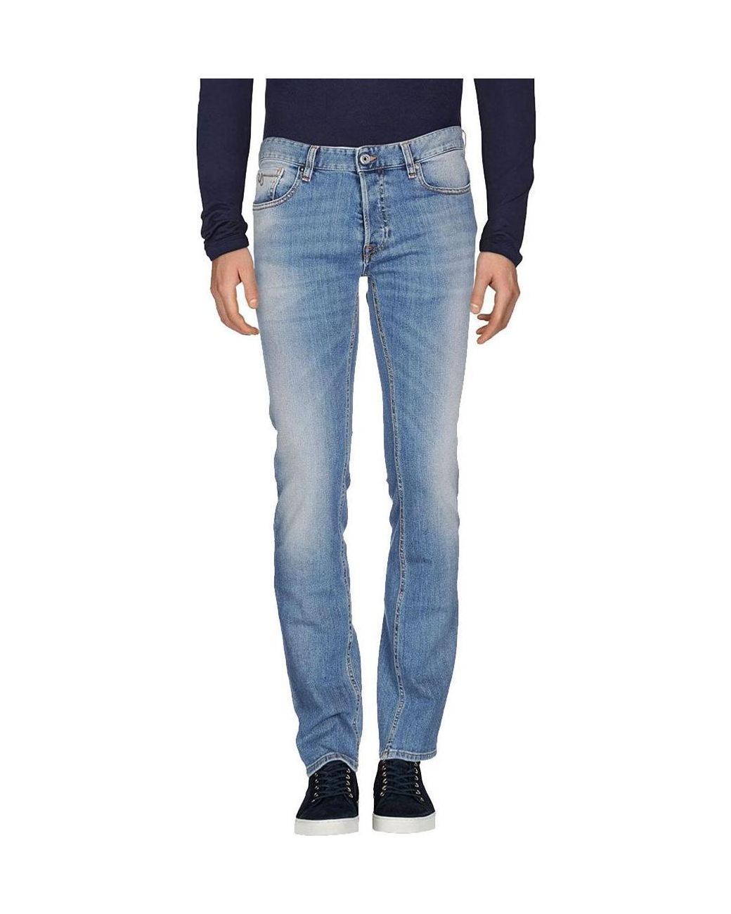 Just Cavalli Blue Skinny Jeans for men