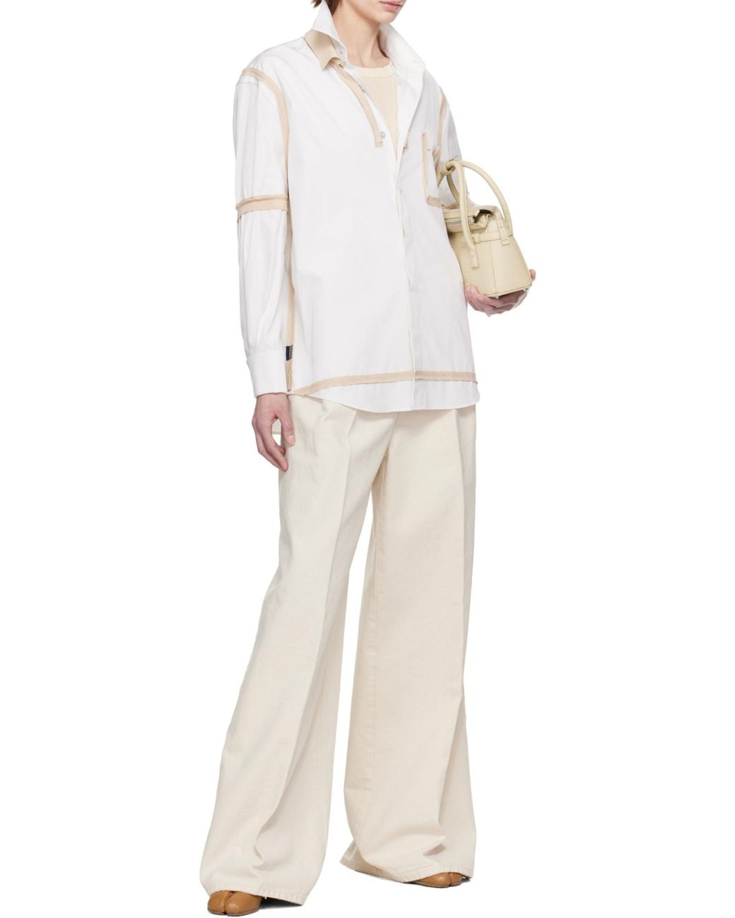 Maison Margiela White Trousers