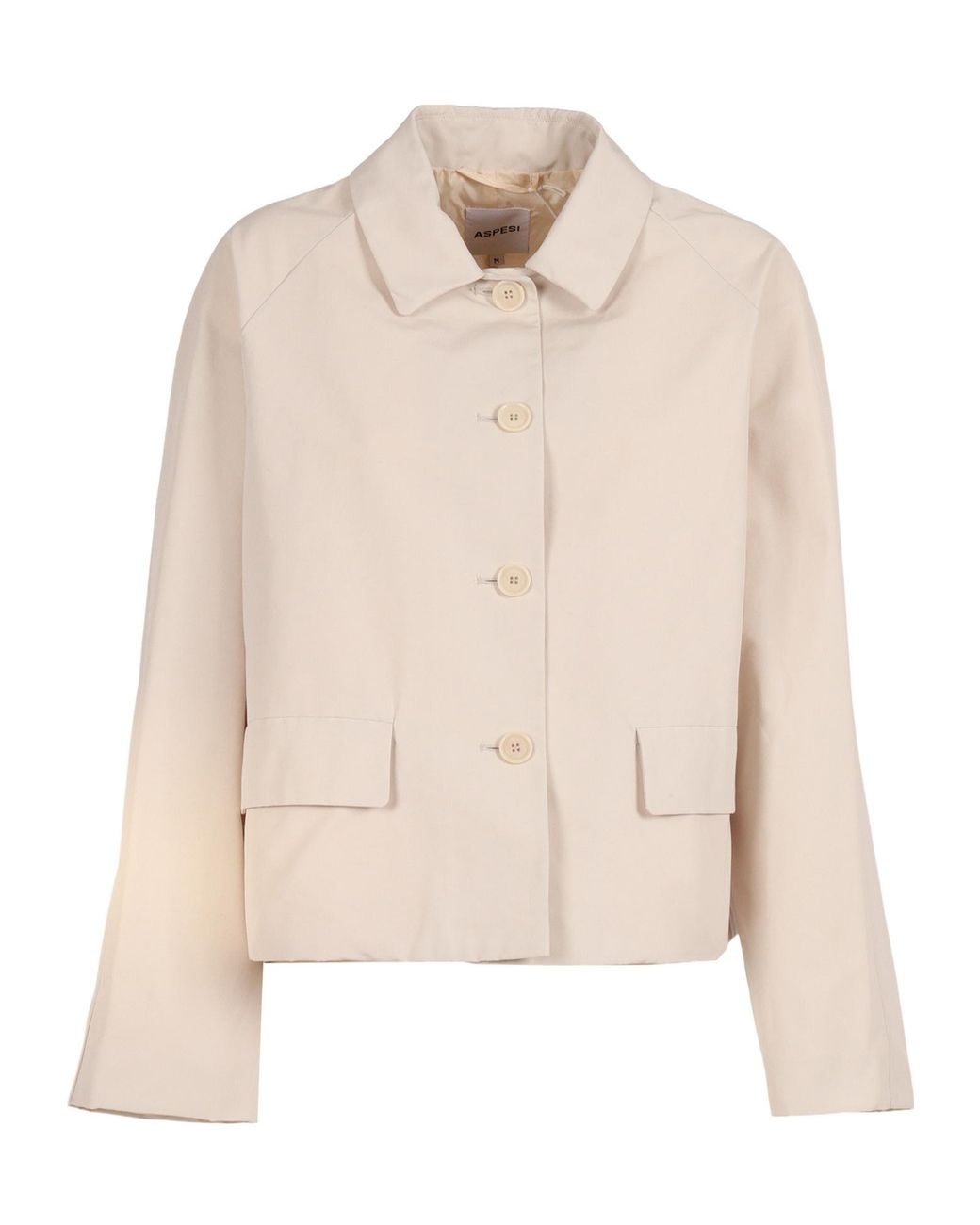 Aspesi Natural Button-Up Jacket