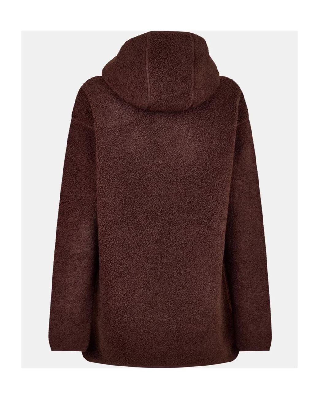 Barbour Brown Hooded Fleece Sweatshirt