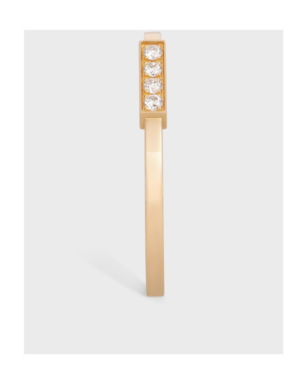 Céline Metallic Line Ring