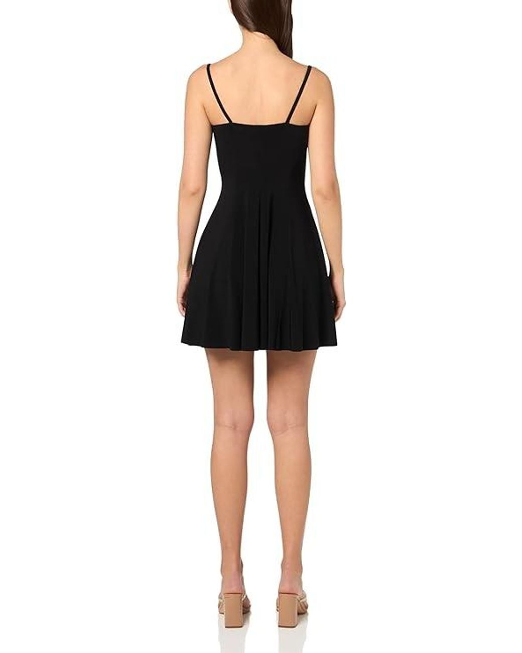Norma Kamali Black Underwire Mini Dress