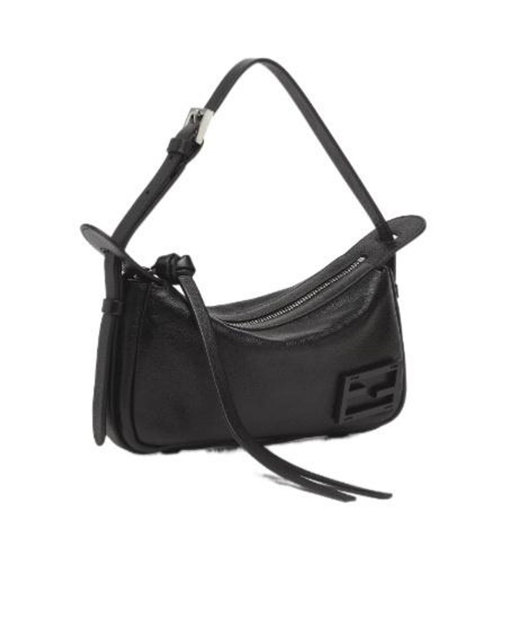 Fendi Black Simply Mini Shoulder Bag