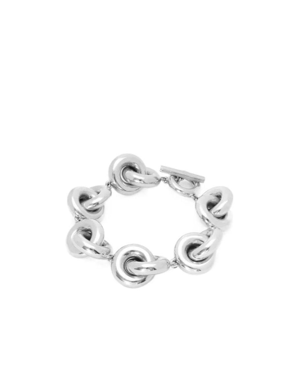 Loewe White Donut Link Bracelet