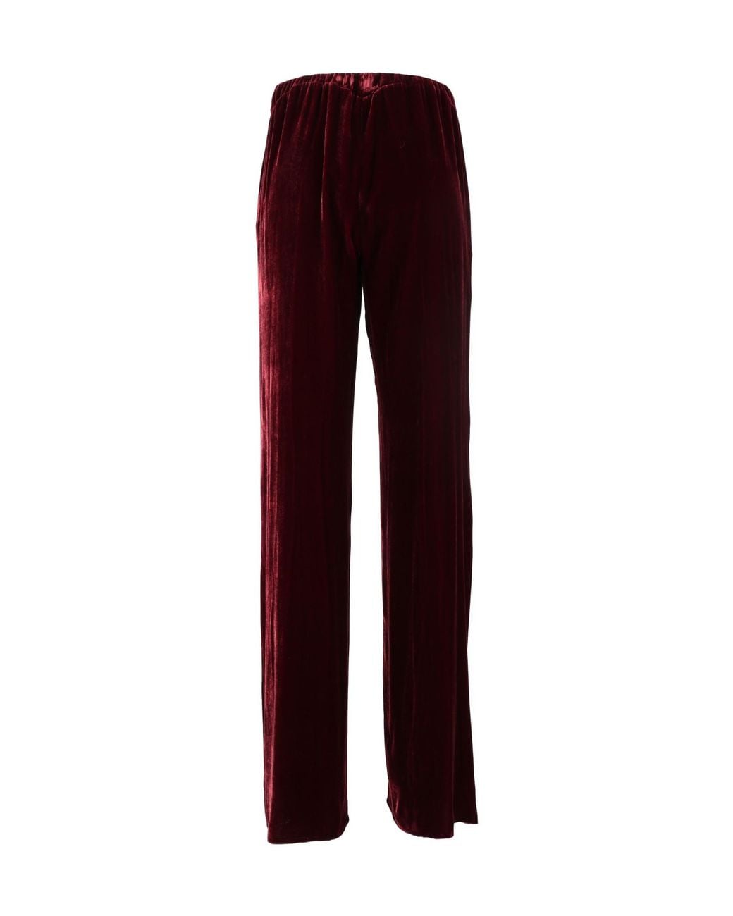 Antonelli Purple Elastic Waist Casual Pants
