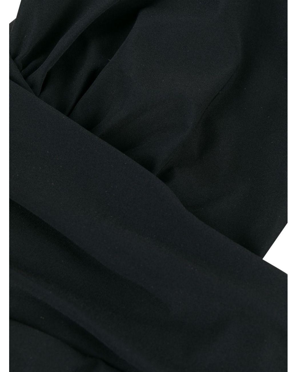 Zimmermann Black Lace-Up One-Piece Swimsuit